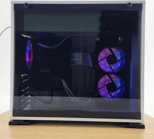 Alt view image 4 of 7 - Gaming PC i7-8700 16GB RAM 480GB SSD GTX 1650 SUPER 4GB Windows 11 Computer