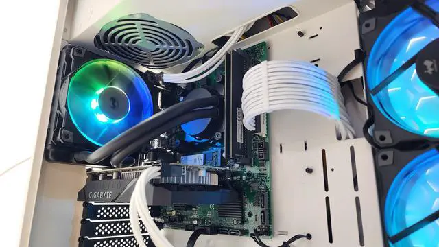 Alt view image 2 of 7 - Gaming PC i7-8700 16GB RAM 480GB SSD GTX 1650 SUPER 4GB Windows 11 Computer