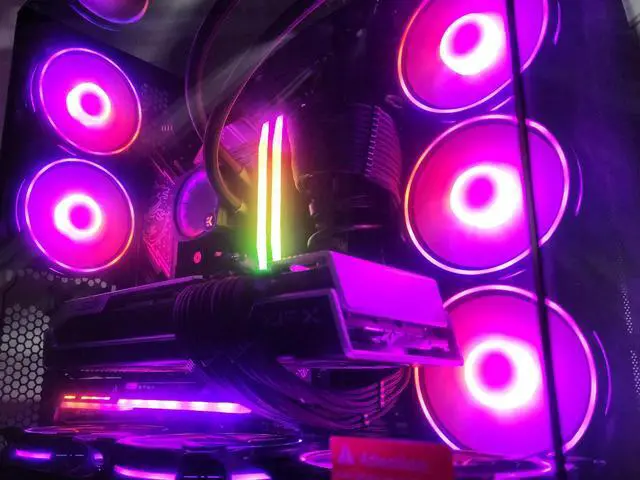 Alt view image 2 of 7 - Gaming PC i9-14900K 32GB RAM 1TB SSD RX 7900 XTX 24GB Windows 11 Computer