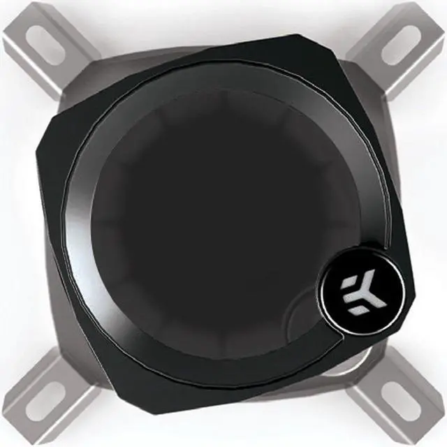 Alt view image 10 of 11 - EK-Nucleus AIO CR360 Dark 360mm AIO Liquid Cooler With EK FPT 120mm Fans - Compatible with latest Intel and AMD CPU sockets - LGA 1700 and AM5