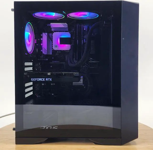 Alt view image 4 of 7 - Gaming PC i7-11700KF 32GB RAM 1TB SSD RTX 3060 Ti 8GB Windows 11 Computer