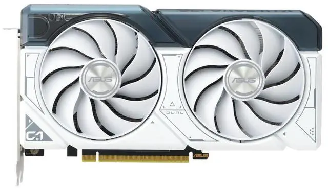 Main image of ASUS GeForce RTX 4060 Ti 8GB Dual White OC GDDR6 Video Graphics Card GPU