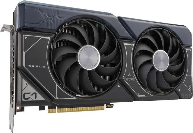 Alt view image 4 of 10 - ASUS GeForce RTX 4070 Super 12GB Dual OC GDDR6X Video Graphics Card GPU
