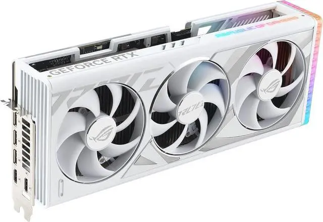 Alt view image 2 of 4 - ASUS GeForce RTX 4080 16GB OC White GDDR6X Video Graphics Card GPU