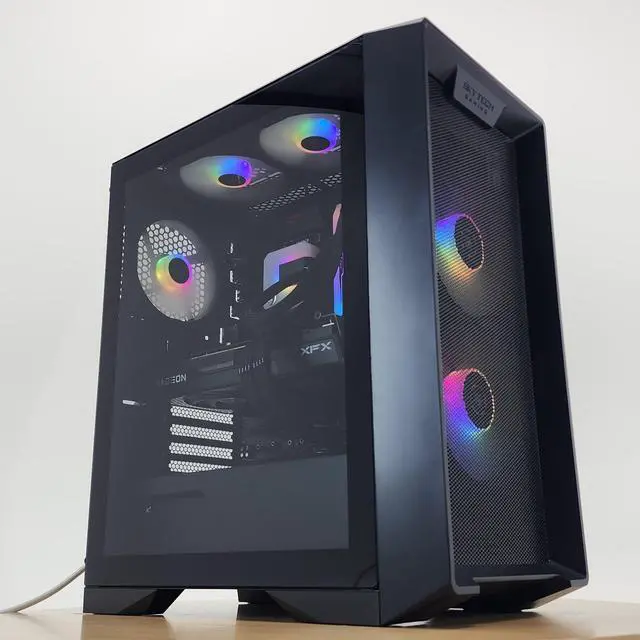 Main image of Gaming PC Ryzen 9 5950X 32GB RAM 1TB SSD RX 7600 XT 16GB Windows 11 Computer