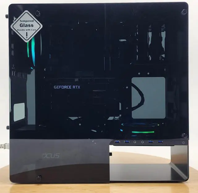 Alt view image 4 of 7 - Gaming PC i5-9600k 32GB RAM 1TB SSD RTX 3060 Ti 8GB Windows 11 Computer
