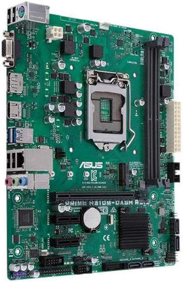 Alt view image 2 of 2 - ASUS PRIME H310-DASH R2.0 Intel LGA 1151 H310 EATX Desktop Motherboard