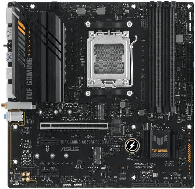 Main image of ASUS TUF GAMING A620M-PLUS WIFI TUF GAMING A620M-PLUS WIFI Motherboards AMD