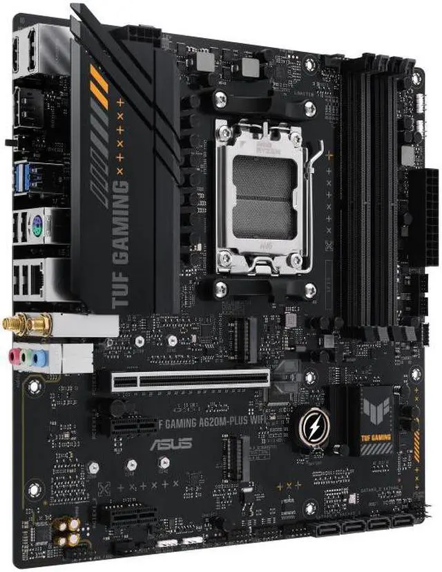 Alt view image 2 of 4 - ASUS TUF GAMING A620M-PLUS WIFI TUF GAMING A620M-PLUS WIFI Motherboards AMD