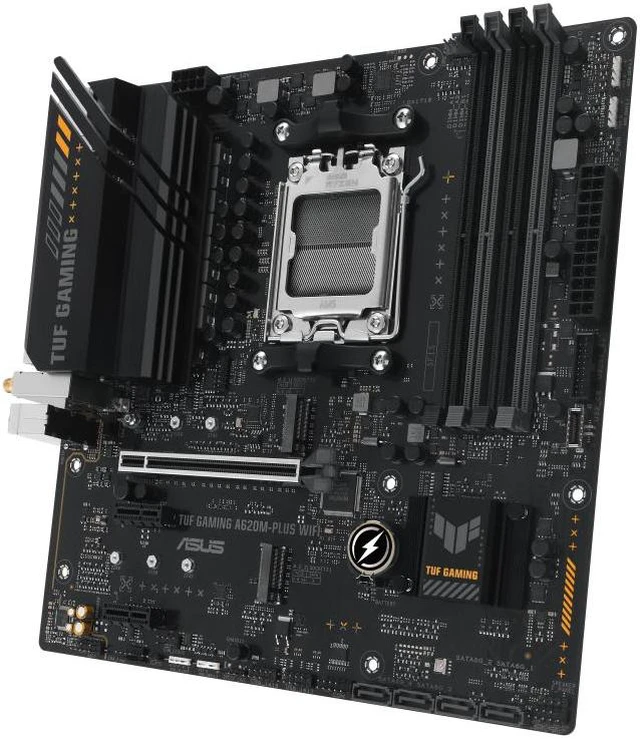Alt view image 3 of 4 - ASUS TUF GAMING A620M-PLUS WIFI TUF GAMING A620M-PLUS WIFI Motherboards AMD