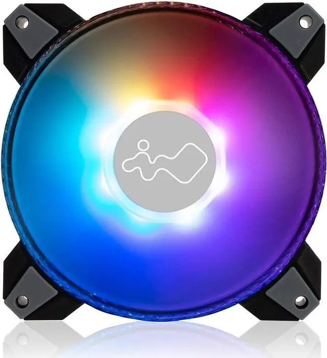 Alt view image 9 of 11 - in win saturn 140mm addressable rgb triple fan kit (controller included) (asn140)