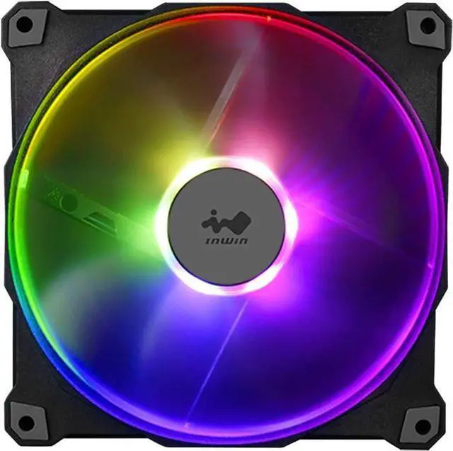 Alt view image 7 of 10 - inwin jupiter aj140 addressable rgb triple fan kit 140mm high performance cooling computer case fan cooling with control (aj140