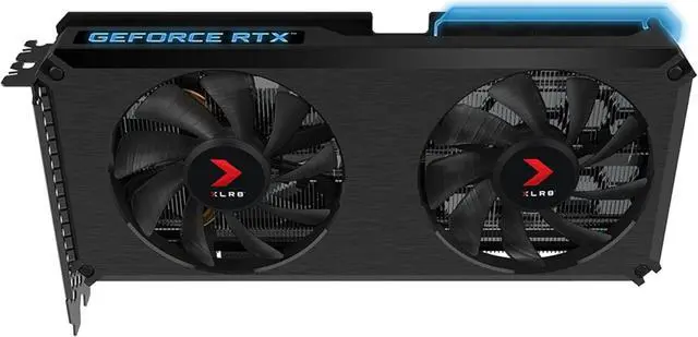 Alt view image 12 of 14 - PNY XLR8 Gaming GeForce RTX 3060 Ti 8GB GDDR6 PCI Express 4.0 x16 Graphics Card VCG3060T8LDFXPPB