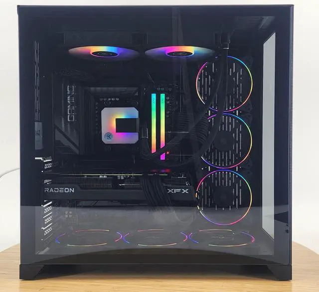 Alt view image 4 of 7 - Gaming PC Ryzen 7 7700X 32GB RAM 1TB SSD RX 7600 XT 16GB Windows 11 Computer