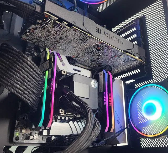 Alt view image 2 of 7 - Gaming PC i9-9960X 32GB RAM 1TB SSD RTX 3070 8GB Windows 11 Computer