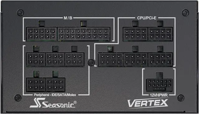 Alt view image 2 of 2 - Seasonic 1200W 80+ Platinum ATX Vertex PX-1200 Power Supply PSU