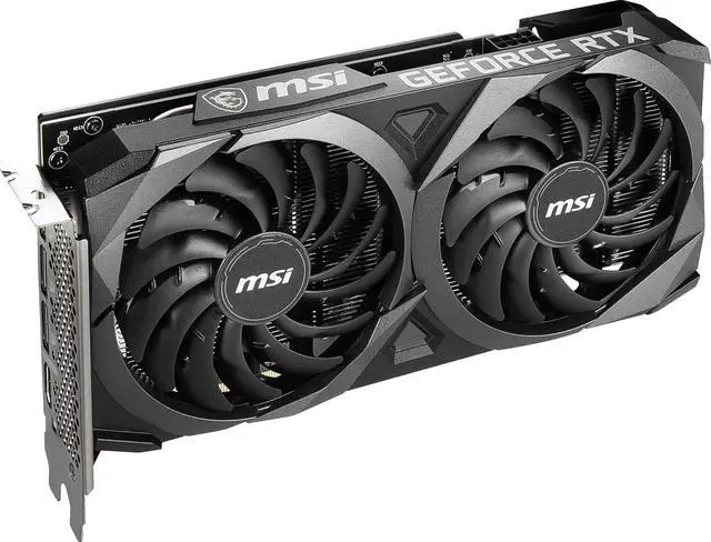 Alt view image 3 of 4 - MSI RTX 3060 8GB 3060 VENTUS 2X 8G OC GDDR6 Video Graphics Card