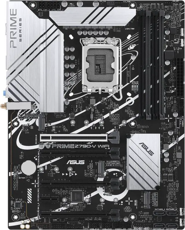 Main image of ASUS PRIME Z790-V WIFI Intel Z790 LGA 1700 ATX Desktop Motherboard