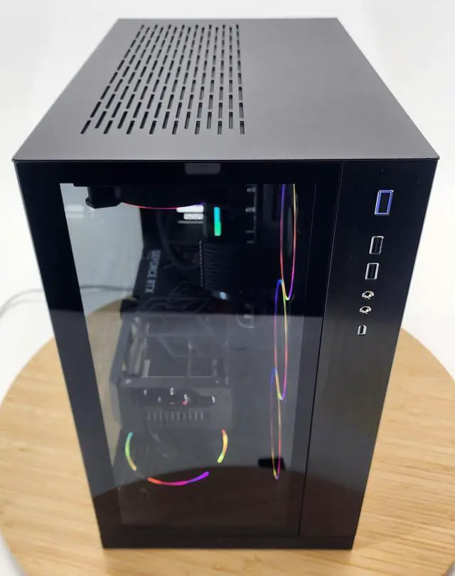 Alt view image 4 of 7 - Gaming PC Ryzen 7 9800X3D 32GB RAM 1TB SSD RTX 4080 16GB Windows 11 Computer