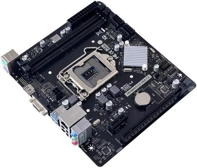 Alt view image 3 of 4 - Biostar H81MHV3 2.0 Intel H81 LGA 1150 MicroATX Desktop Motherboard