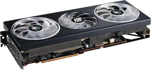 Alt view image 3 of 4 - PowerColor RX 7900 16GB Hellhound GDDR6 RX7900GRE 16G-L-OC Video Graphics Card