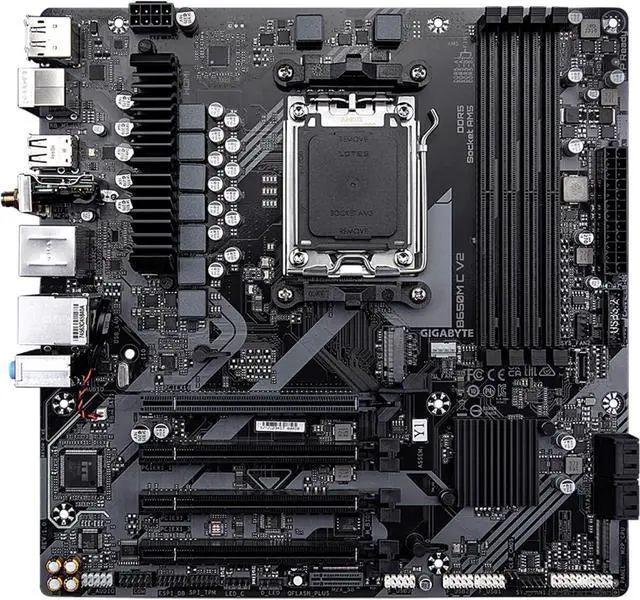 Main image of Gigabyte B650M C V2-Y1 AMD B650 AM5 MicroATX Desktop Motherboard
