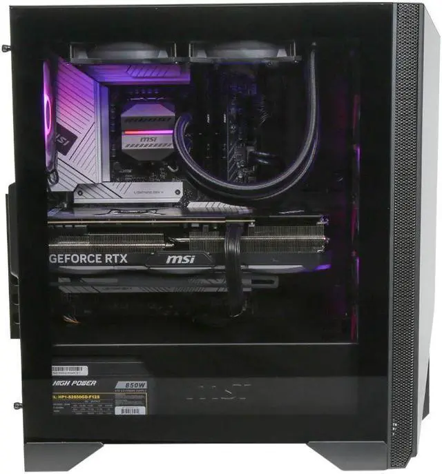 Alt view image 3 of 4 - MSI AEGIS RS i7-14700KF 32GB 1TB SSD RTX 4060 Ti 8GB Win11 Desktop PC