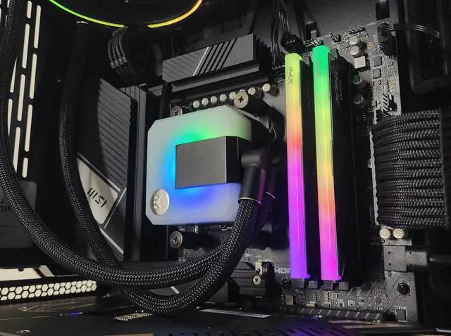 Alt view image 2 of 7 - Gaming PC Ryzen 7 9700X 32GB RAM 2TB SSD RTX 5080 16GB Windows 11 Computer