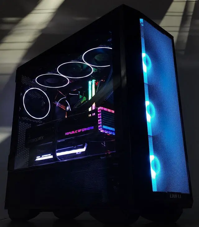 Alt view image 3 of 7 - Gaming PC i9-14900KF 32GB RAM 1TB SSD RTX 4080 16GB Windows 11 Computer