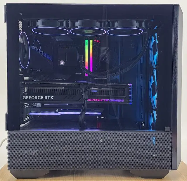 Alt view image 4 of 7 - Gaming PC i9-14900KF 32GB RAM 1TB SSD RTX 4080 16GB Windows 11 Computer