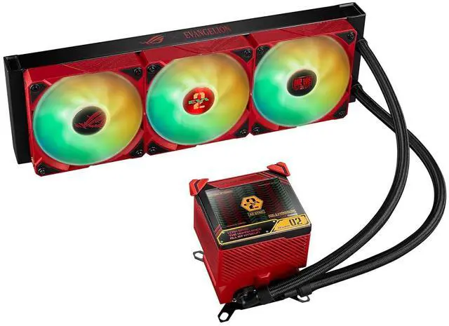 Alt view image 2 of 3 - ASUS ROG Ryujin III 360mm AIO CPU Cooler with ARGB Fans