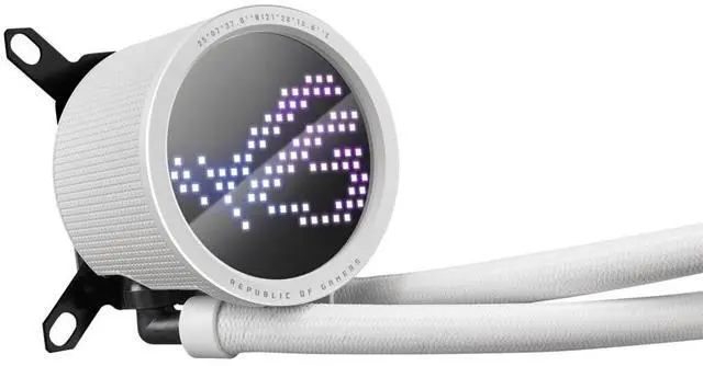 Alt view image 2 of 3 - ASUS ROG RYUO III 360mm ARGB White Edition All-in-one AIO Liquid CPU Cooler