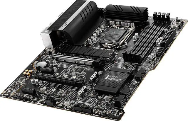 Alt view image 13 of 13 - MSI Z590 PRO WIFI LGA 1200 ATX Motherboard (3 x M.2 Slot, DDR4, PCIe 3.0)