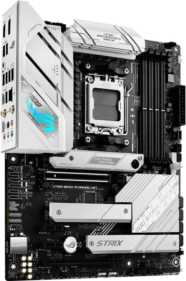 Alt view image 2 of 5 - ASUS ROG STRIX B650-A GAMING WIFI AMD AM5 B650 ATX M.2 Desktop Motherboard A