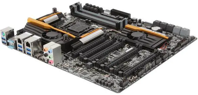 Alt view image 2 of 5 - GIGABYTE GA-Z87X-UD7 TH LGA 1150 Intel Z87 Extended ATX Desktop Motherboard A