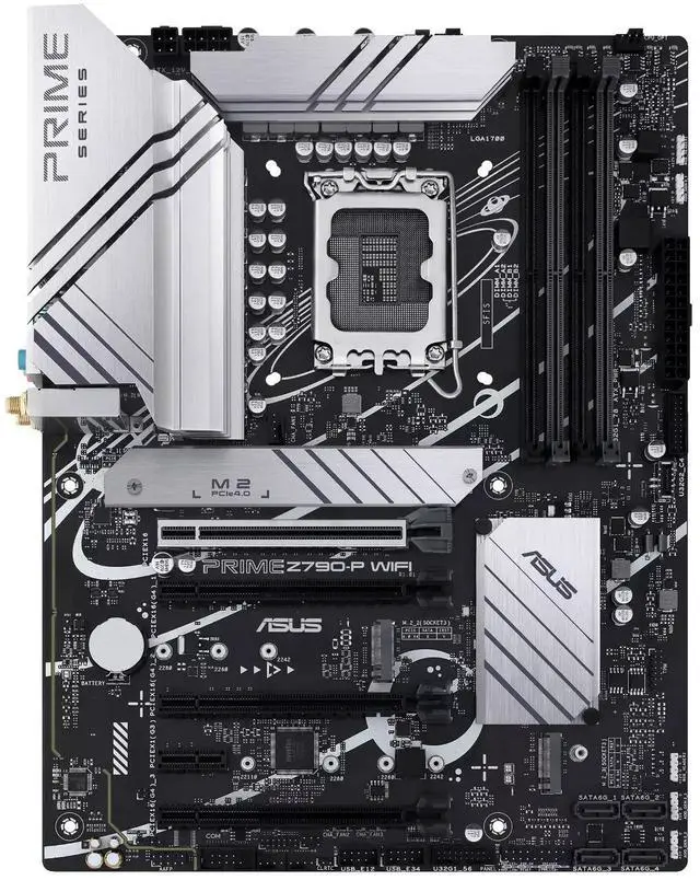 Main image of ASUS PRIME Z790-P WIFI Intel LGA 1700 Z790 ATX M.2 Desktop Motherboard A