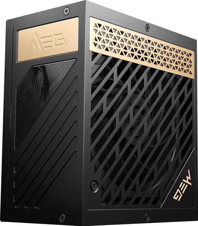 Alt view image 9 of 9 - MSI - MEG Ai1300P PCIE 5.0, 80 PLATINUM Full Modular Gaming PSU, 12VHPWR Cable, 4080 4090 ATX 3.0 Compatible, 1300W Power Supply