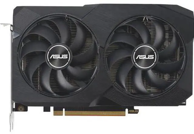 Alt view image 2 of 4 - ASUS RX 7600 8GB RX 7600 V2 OC GDDR6 DUAL-RX7600-O8G-V2 Video Graphics Card