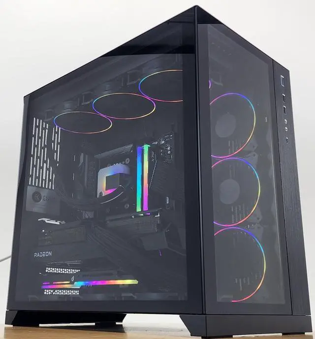 Main image of Gaming PC Ryzen 7 9800X3D 32GB RAM 1TB SSD RX 9070 XT 16GB Windows 11 Computer