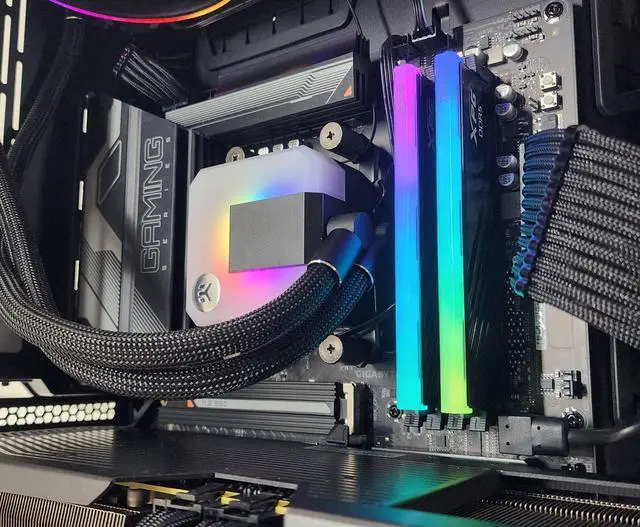Alt view image 2 of 7 - Gaming PC Ryzen 7 9800X3D 32GB RAM 1TB SSD RX 9070 XT 16GB Windows 11 Computer