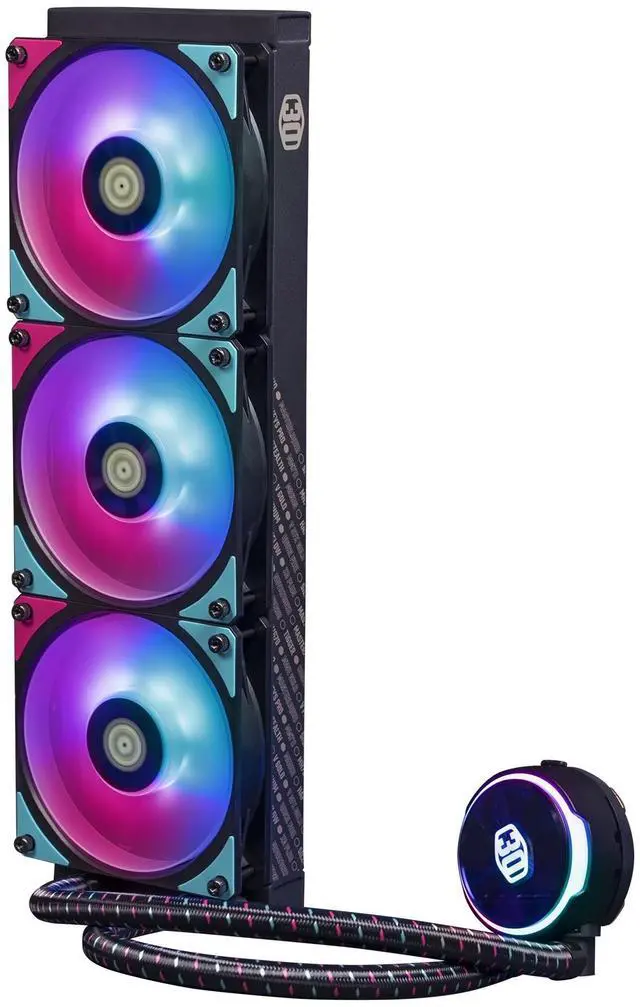 Alt view image 16 of 17 - CoolerMaster MasterLiquid PL360 FLUX 30th Edition Close-Loop AIO CPU Liquid Cooler,Gen2 ARGB Dual Loop Pump, 360mm Radiator, Mobius 120P Fans, AMD Ryzen AM5/AM4, Intel LGA1700/1200 (MLY-D36M-A23PZ-30)