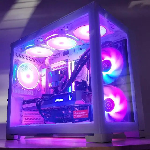 Alt view image 3 of 7 - Gaming PC Ultra 7 265KF 32GB RAM 1TB SSD RTX 5070 12GB Windows 11 Computer