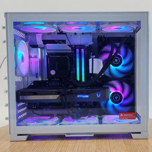 Alt view image 4 of 7 - Gaming PC Ultra 7 265KF 32GB RAM 1TB SSD RTX 5070 12GB Windows 11 Computer