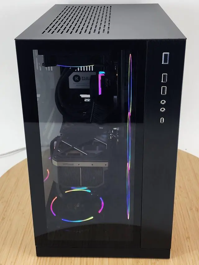 Alt view image 5 of 7 - Gaming PC Ultra 9 285K 32GB RAM 4TB SSD RTX 5080 16GB Windows 11 Computer