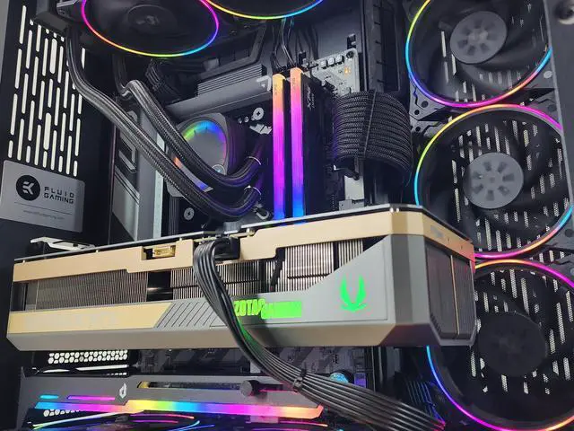 Alt view image 2 of 7 - Gaming PC Ultra 9 285K 32GB RAM 4TB SSD RTX 5080 16GB Windows 11 Computer