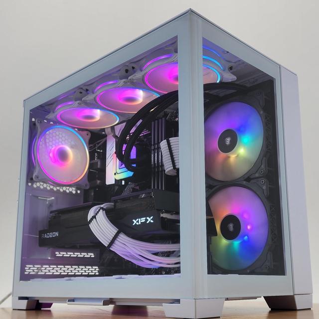 Main image of Gaming PC Ryzen 7 5800X3D 32GB RAM 2TB SSD RX 9070 XT 16GB Windows 11 Computer