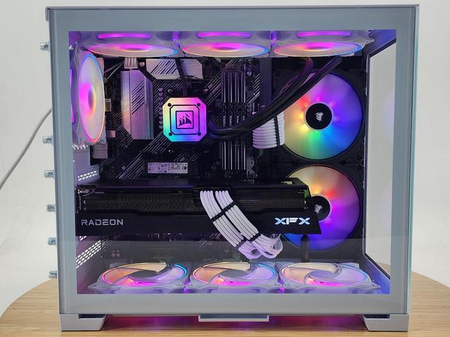 Alt view image 4 of 7 - Gaming PC Ryzen 7 5800X3D 32GB RAM 2TB SSD RX 9070 XT 16GB Windows 11 Computer