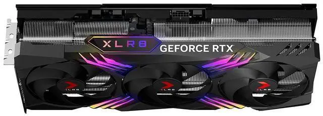 Alt view image 3 of 4 - PNY GeForce RTX 4090 24GB Verto XLR8 GDDR6X Video Graphics Card GPU