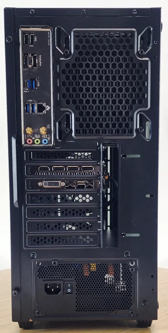Alt view image 7 of 7 - Gaming PC i3-10100F 16GB RAM 256GB SSD RX 570 8GB Windows 11 Computer