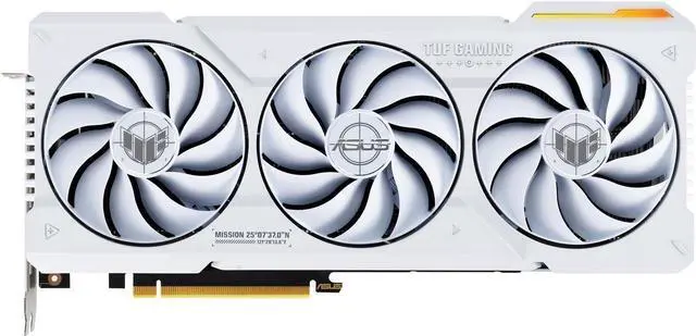 Alt view image 8 of 11 - ASUS TUF Gaming NVIDIA GeForce RTX 4070 Ti SUPER White OC Edition Gaming Graphics Card (PCIe 4.0, 16GB GDDR6X) TUF-RTX4070TIS-O16G-WHITE-GAMING,Refurbish card